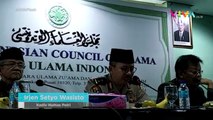 Banser Bakar Bendera Tauhid, Ini Reaksi MUI