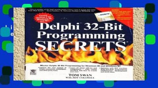 Library  Delphi 32-bit Secrets