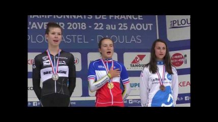 Jade Wiel, championne de France de contre-la-montre : "J'ai savouré la Marseillaise"