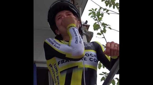 Jade Wiel remporte le contre-la-montre Juniors Dames