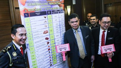 16 food items subject to 7-day price control for Deepavali