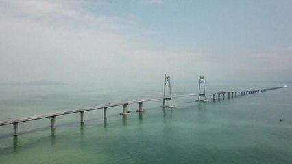 中 세계 최장 다리 개통..."홍콩∼마카오 30분" / YTN