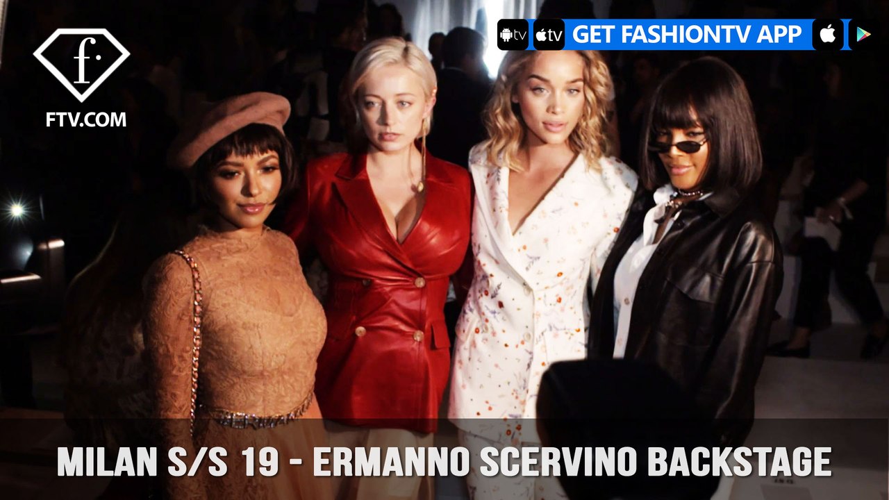 Milan Fashion Week Spring/Summer 2019 - Ermanno Scervino Backstage | FashionTV | FTV