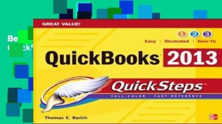 Best product  QuickBooks 2013 QuickSteps