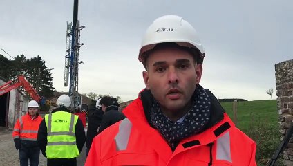 Frameries: la liaison Ciply-Pâturages est en cours de démolition