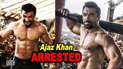 Video herunterladen: Ajaz Khan ARRESTED for possessing drugs