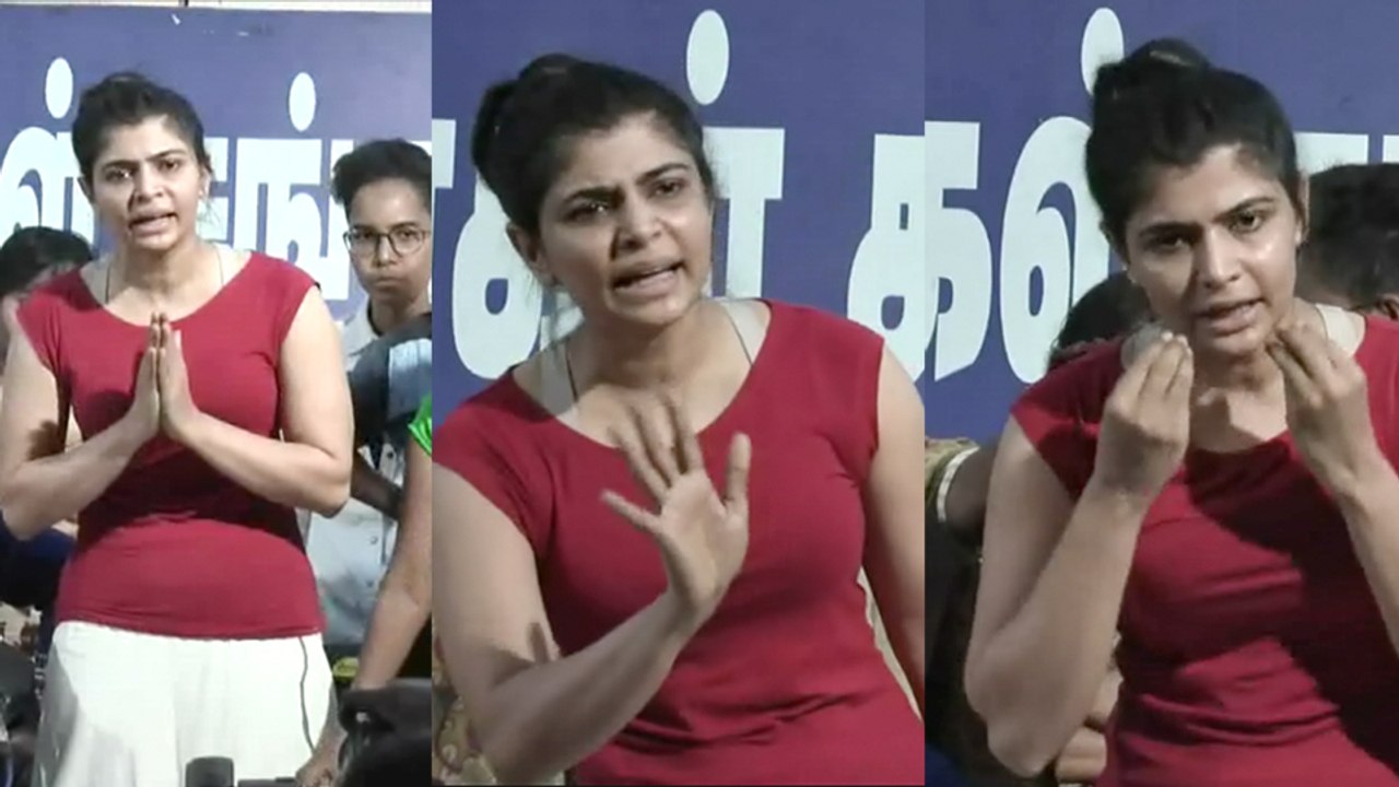 ஆண்களே எங்களுக்கு துணை நில்லுங்கள்!-சின்மயி