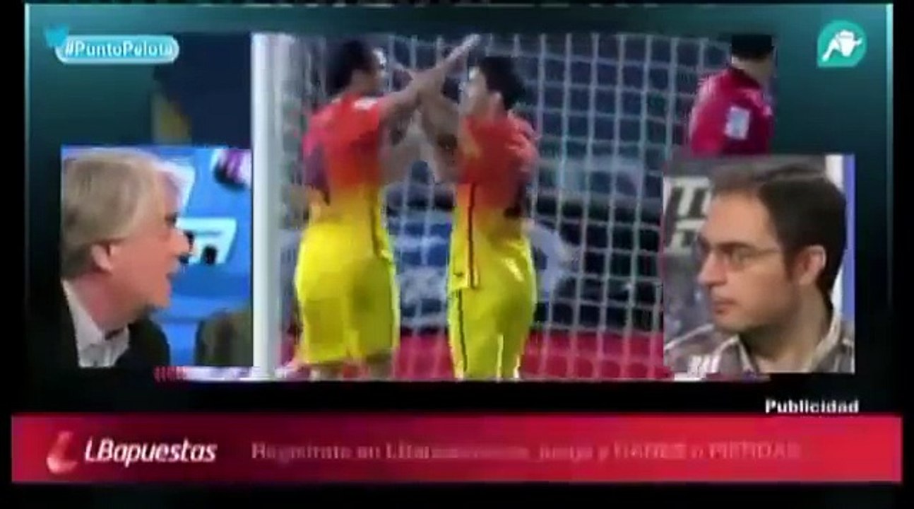 JOSEP PEDREROL SE CABREA CON LOS BECARIOS, PUNTO PELOTA