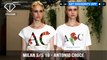 Milan Fashion Week Spring/Summer 2019 - Antonio Croce | FashionTV | FTV