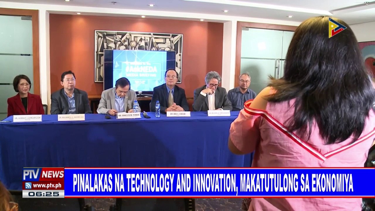 Pinalakas na technology and innovation, makatutulong sa ekonomiya