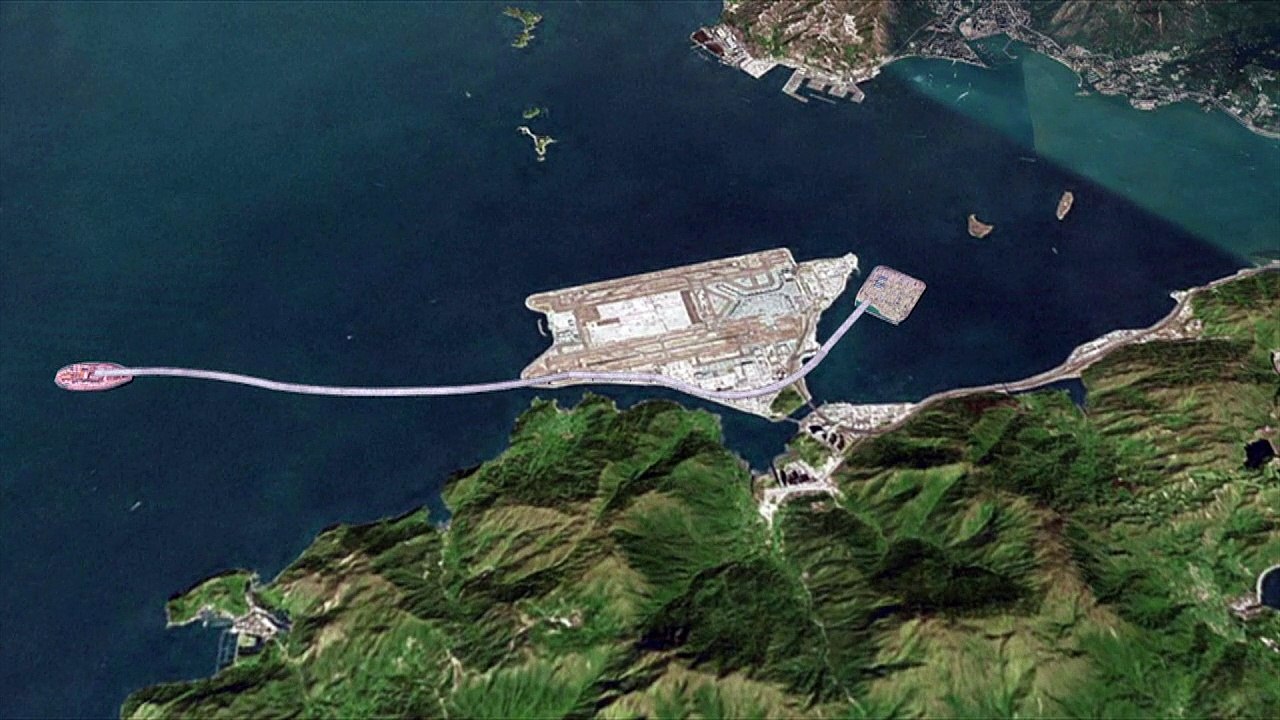 Längste Meeresbrücke der Welt in China eröffnet