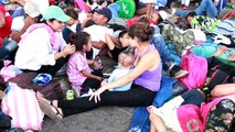 Cómo reciben en México a la caravana de migrantes centroamericanos