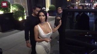 Kim Kardashian is picture prefect at Tiffany bash in NYC