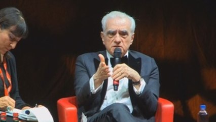 Descargar video: Martin Scorsese rinde tributo a sus ídolos italianos al ser premiado en Roma