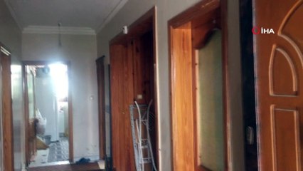 Kaşıkçı baskını yapılan 3 katlı villanın içi görüntülendi