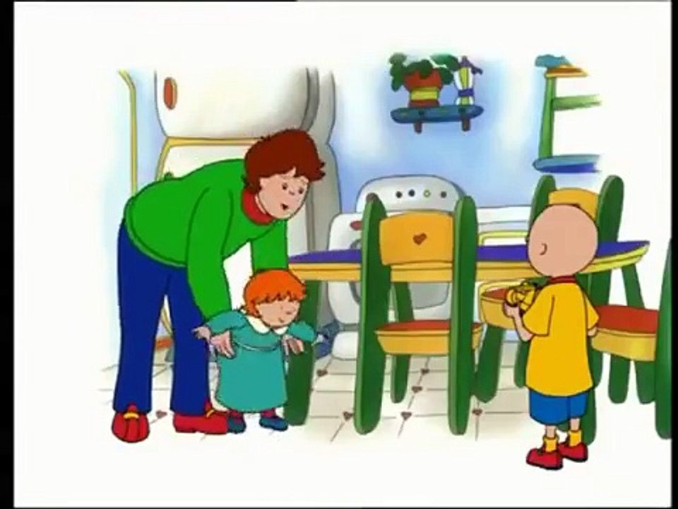 Caillou Folge 11 Neue Freunde, Caillous erster Schultag