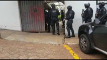 Agentes do SOE são mobilizados na carceragem da Polícia Civil