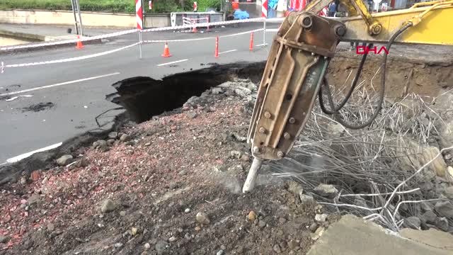 Rize'de Yıkım Ekiplerini Şaşırtan Görüntü Ortaya Çıktı; Üstü Yol, Altı Kemer Köprü
