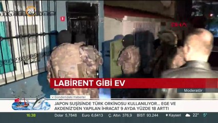 Zehir tacirlerine şafak baskını