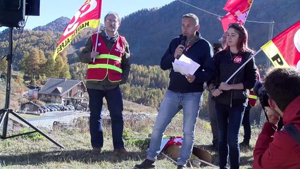 D!CI TV : à Montgenèvre, une centaine de militants CGT réunis pour la défense des migrants