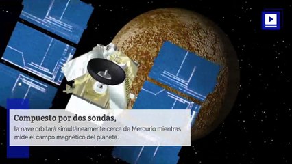 La nave espacial Spacecraft está en camino al planeta Mercurio