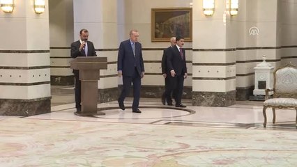 Download Video: Peru Büyükelçisi Luis Alberto Campana Boluarte, Cumhurbaşkanı Erdoğan'a Güven Mektubunu Sundu