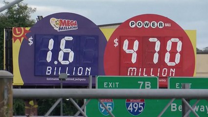 美 복권 당첨금 '1조 8천억 원' 내일 추첨 / YTN