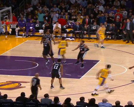 كرة سلّة: ان بي آي: لوس أنجلوس ليكرز 142-143 سان أنطونيو سبيرز