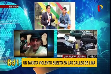 Surco: aparece nuevo video de taxista violento