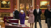 Queen hosts Dutch royals at Buckingham Palace