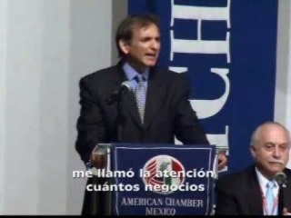 Violencia impide inversión en México Carlos Pascual