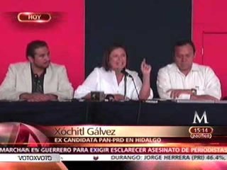 Xóchitl Gálvez pide anular elección en Hidalgo