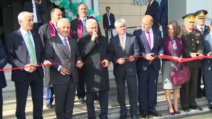 TBMM Başkanı Yıldırım, Kars Kafkas Üniversitesi 2018-19 Akademik Yılı açılışı programına katıldı - KARS