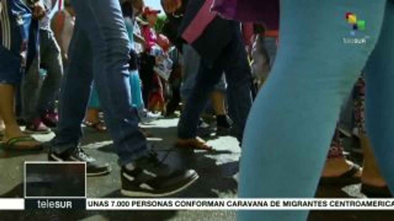 Muere integrante de la caravana de migrantes en Chiapas, México