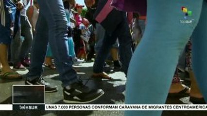 Muere integrante de la caravana de migrantes en Chiapas, México