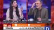 Hit this glass in my head - Female anchor couldn't digest Nusrat Javed praising Asad Umar
