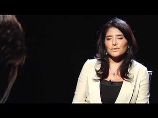 Alejandra Barrales en Tragaluz con Fernando del Collado