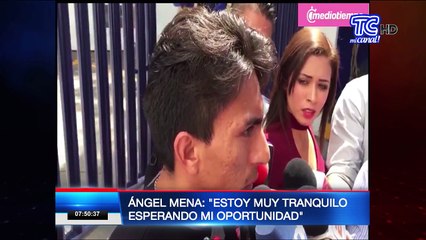Ángel Mena- “No tengo pensado volver todavía, mi cabeza está en Cruz Azul”