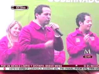 Eruviel asegura que ganó gracias al "prestigio" de Peña Nieto