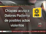 Son suspendidas las elecciones internas del PRD en Oaxaca y Chiapas