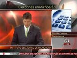Reporte preliminar del IEM sobre instalación de casillas en Michoacán
