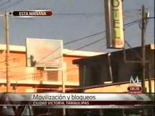 Bloqueos en Tamaulipas