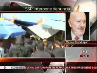 Asegura Mondragón que investigará a fondo presunta tortura a detenidos en Tepito