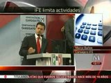Limita IFE actividades a Peña y AMLO