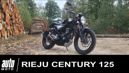RIEJU CENTURY 125 cm3 : Le Scrambler Catalan ESSAI POV Auto-Moto.com