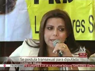 Busca transexual ser diputada en el DF