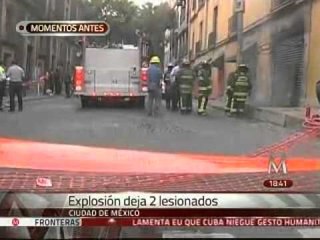 Corto circuito en mufa del Centro Histórico deja dos lesionados