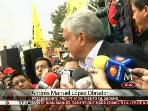 AMLO visita NL y adelanta cargos en PGR y SSP de llegar a la Presidencia