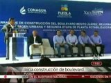 Moreno Valle inicia construcción de boulevard