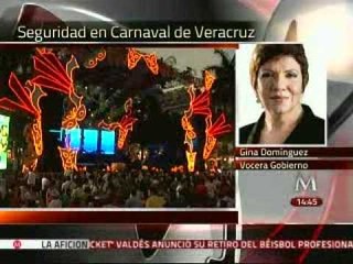 Garantizan seguridad en carnaval de Veracruz